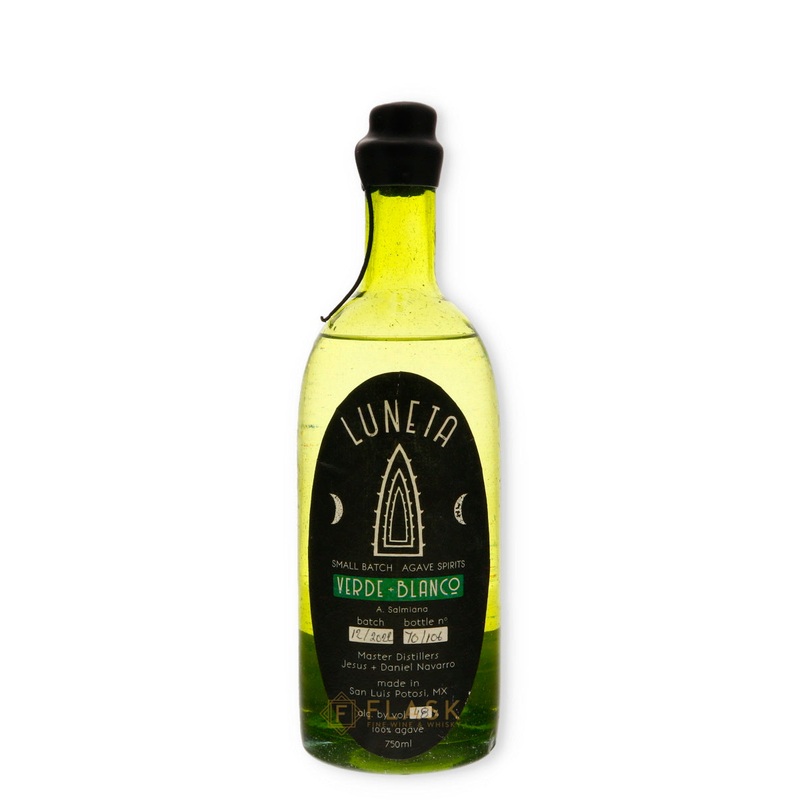 Luneta Small Batch Agave Spirits Verde and Blanco 750ml 96 proof