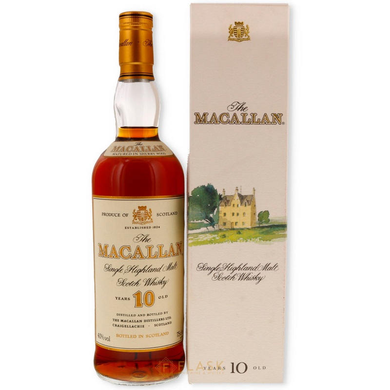 Macallan 10 Year Old 1980s [With Box]