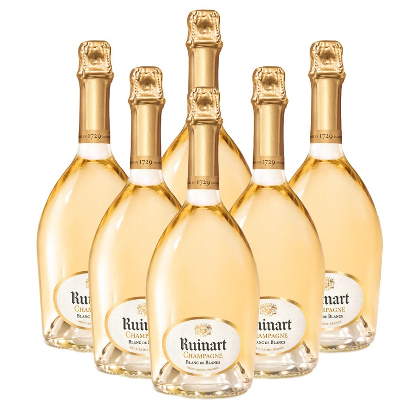 Ruinart Blanc de Blancs Champagne 6x 750ml Bottle Case