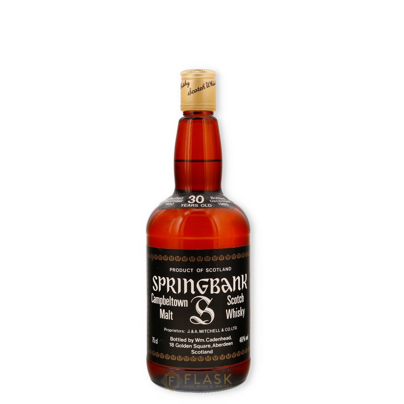 Springbank 1950 Cadenhead’s 30 Year Old Dumpy 750ml