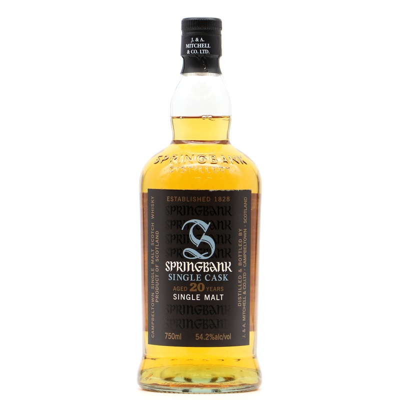 Springbank 1995 20 Year Old Single Cask Fresh Rum Cask 54.2% / Pacific Edge