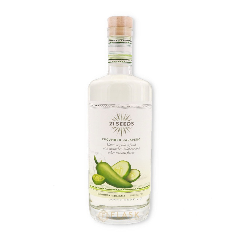 21 Seeds Cucumber Jalapeno Infused Blanco Tequila