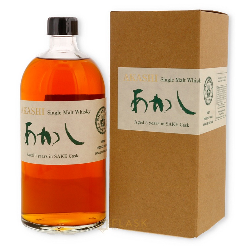 Akashi Aged 5 Years in SAKE Cask Single Malt Whisky