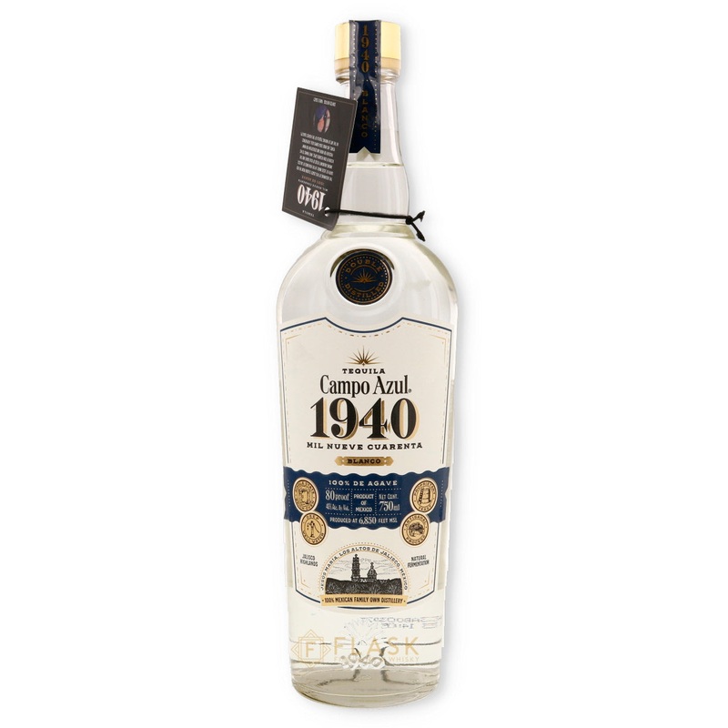 Campo Azul 1940 Blanco Tequila 750ml
