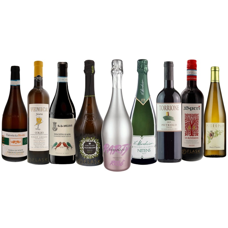 Taste of Italy: 9-Bottle Selection of Reds, Whites & Sparkling Wines