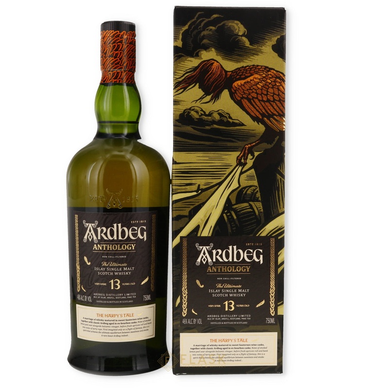Ardbeg Anthology The Harpy’s Tale 13 Year Old Single Malt Scotch Whisky
