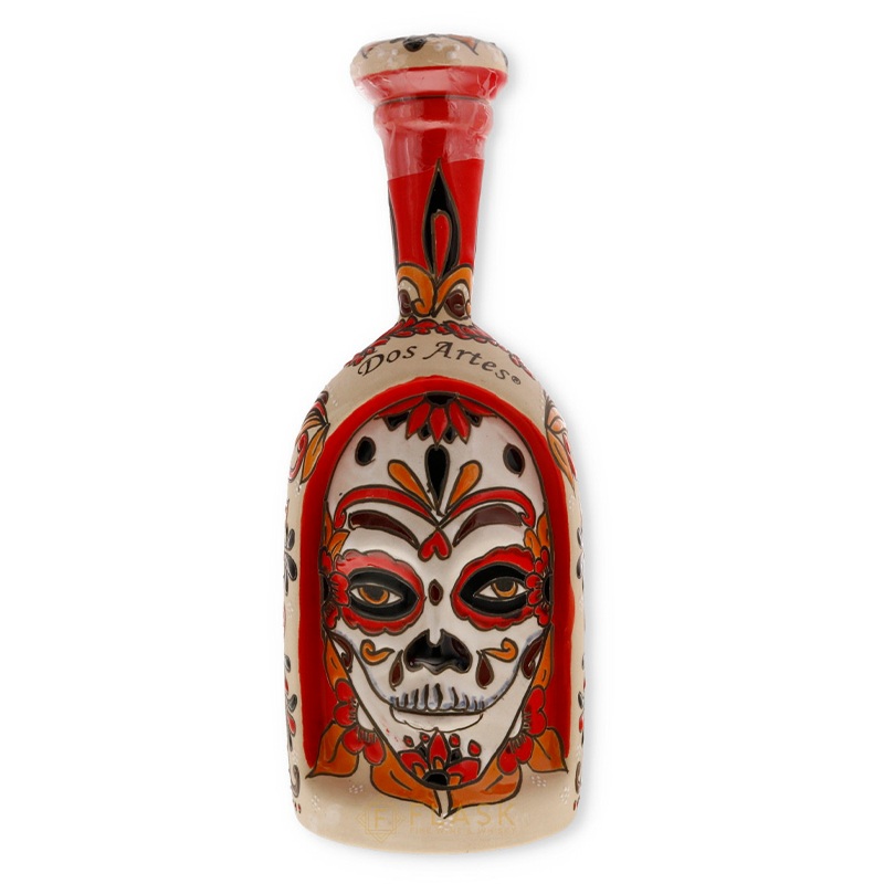 Dos Artes 2023 Limited Edition Anejo Dia de los Muertos Skull Tequila