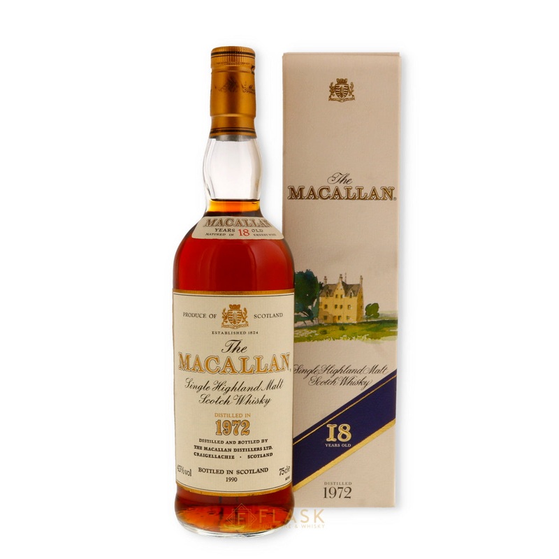 Macallan 18 Year Old Sherry Cask Single Malt 1972