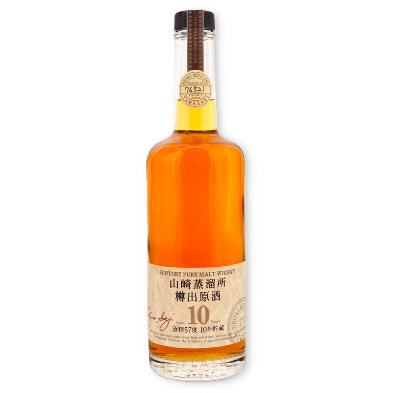 Yamazaki 10 Year Old Cask Strength Keizo Saji Taru-Dashi Genshu Japanese Whisky 57% 600ml / Suntory Pure Malt