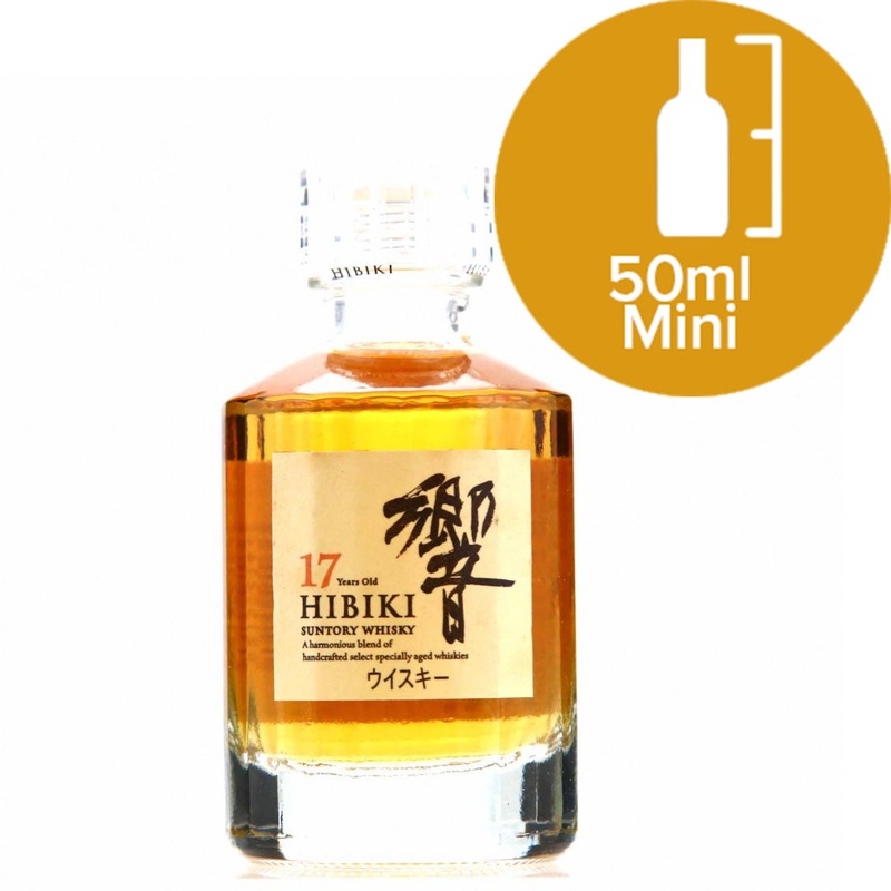 Hibiki 17 Year Old Japanese Whisky 50ml / Miniature