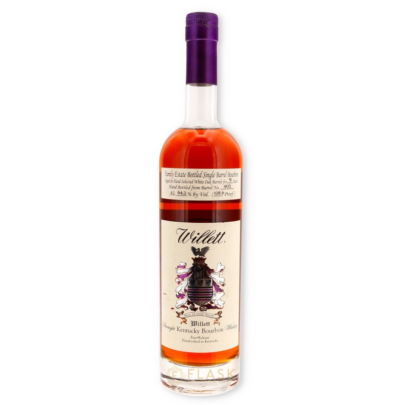 Willett Family Estate Single Barrel Bourbon 9 Year Old #4125 128.6 Proof