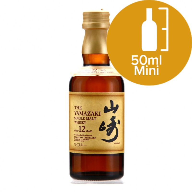 Yamazaki 12 Year Old Japanese Whisky 50ml / Miniature