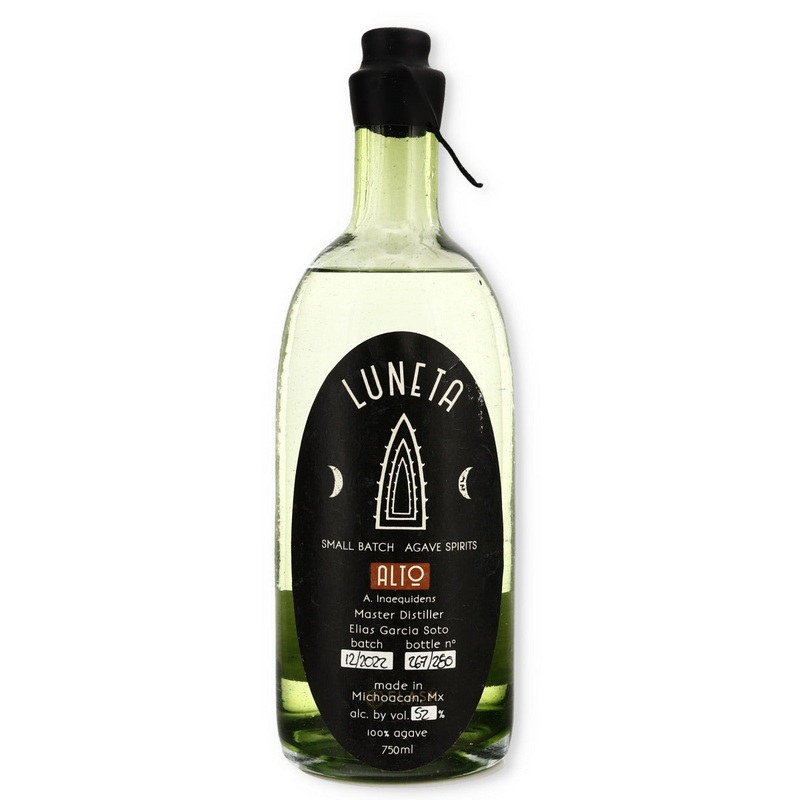 Luneta Small Batch Agave Spirits Alto 750ml