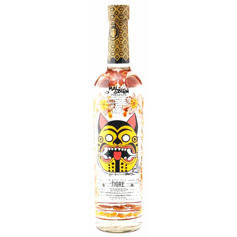 Mal Bien EL TIGRE Agua Bendita de Las Verdes Matas Papalote de maestro Tio Genio Garcia 750ml