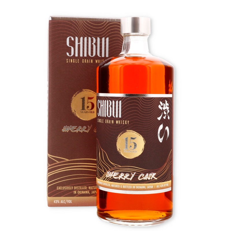 Shibui 15 Year Old Sherry Cask Single Grain Japanese Whisky