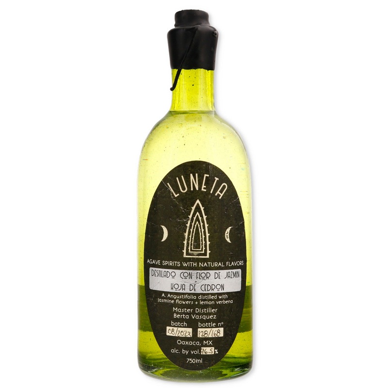 Luneta Agave Spirits Espadin Destilado con Flor de Jazmin and Hoja de Cedron 750ml