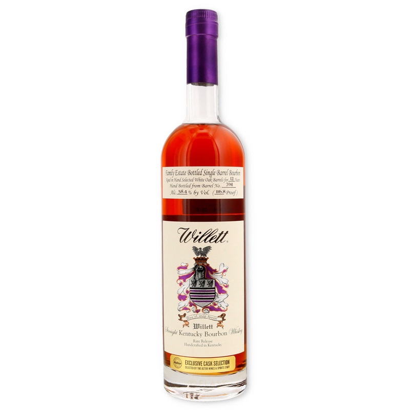 Willett Family Estate 12 Year Old Single Barrel Bourbon #704 116.8 Proof