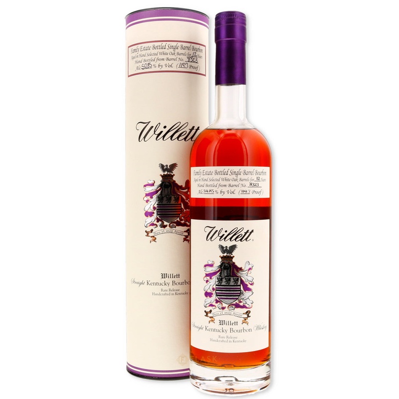 Willett Family Estate 12 Year Old Single Barrel Bourbon #8323 119.7 Proof [With Tube]