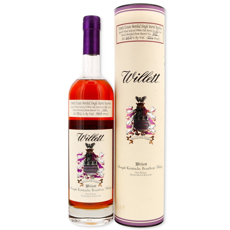 Willett Family Estate 13 Year Old Single Barrel Bourbon #1322 [Kentucky Bourbon Festival 2016 / With Tube]