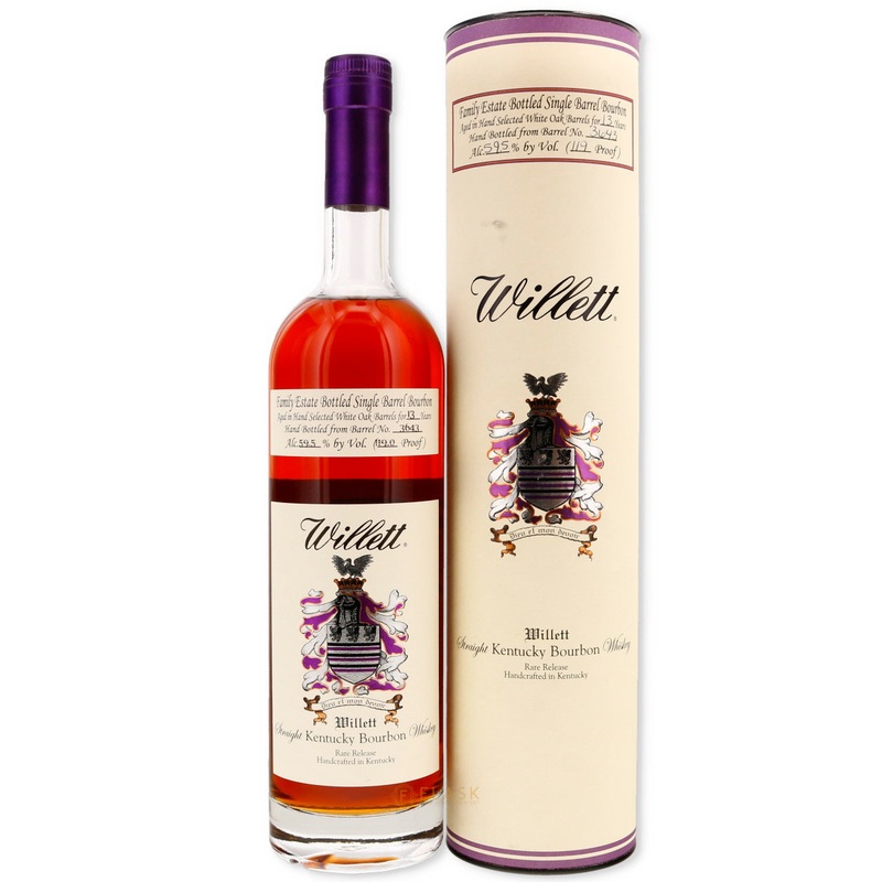 Willett Family Estate 13 Year Old Single Barrel Bourbon #3643 [With Tube]