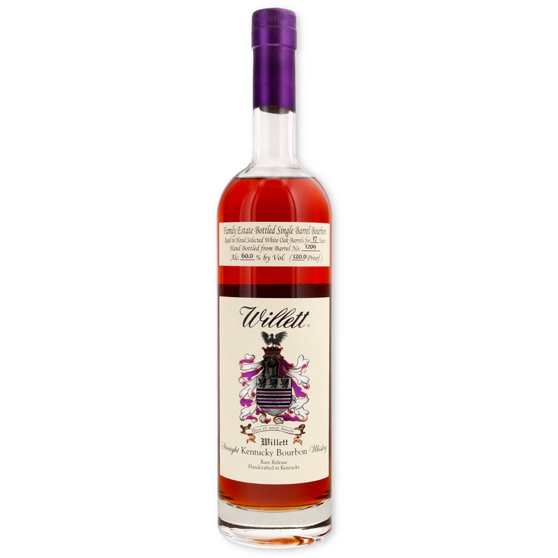 Willett Family Estate 17 Year Old Single Barrel Bourbon #1209 120 Proof