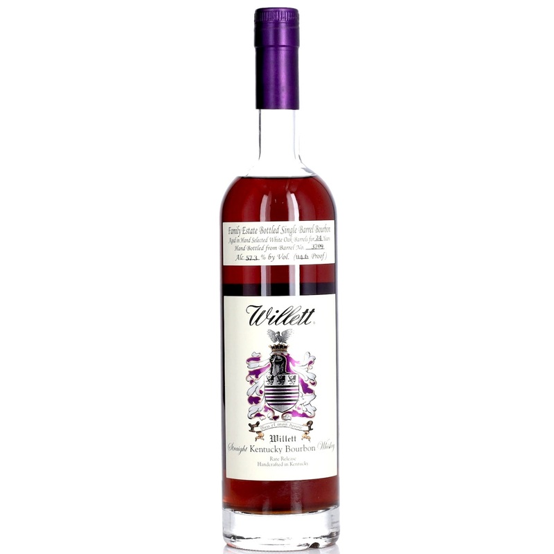 Willett Family Estate 24 Year Old Single Barrel Bourbon #3709 114.6 Proof Kentucky Bourbon Festival