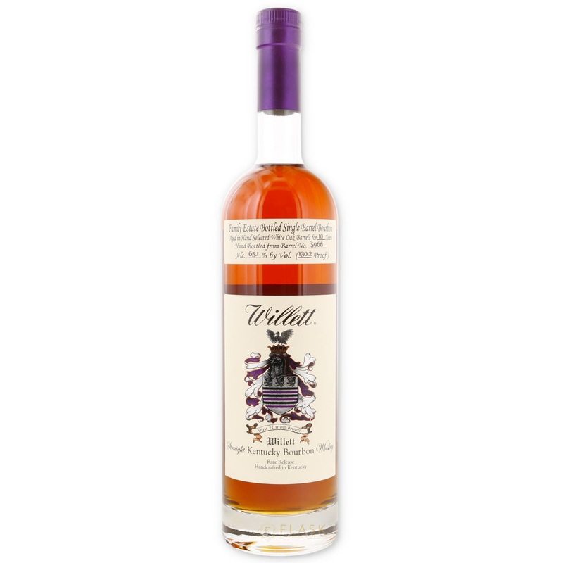 Willett Family Estate Single Barrel Bourbon 10 Year Barrel 5966 Earth 130.2 proof
