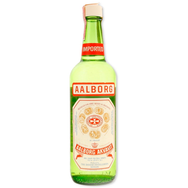 Aalborg Taffel Akvavit Vintage 1970s