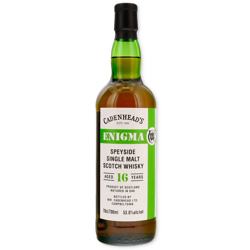 Cadenheads Enigma 2008 16 Year Old Speyside Single Malt Scotch Whisky