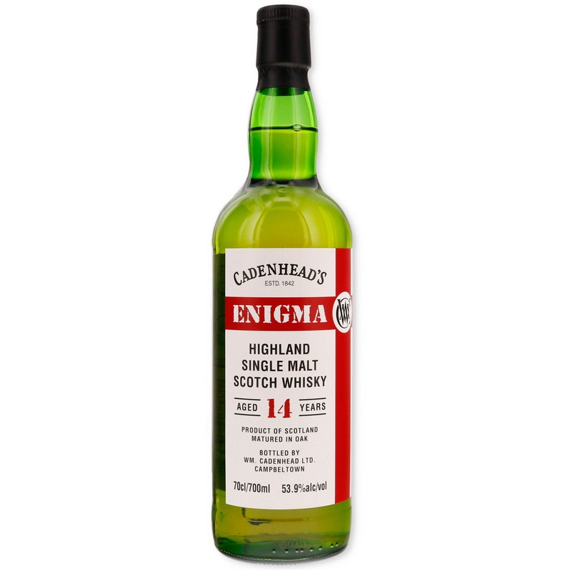 Cadenheads Enigma 2009 14 Year Old Highland Single Malt Scotch Whisky