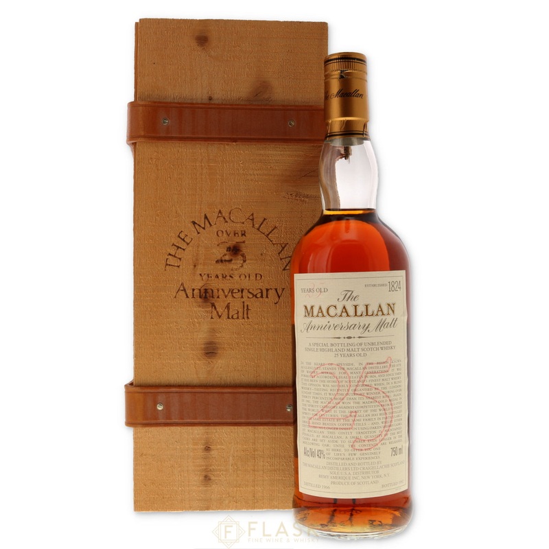 Macallan Anniversary Malt 25 Year Old 1966