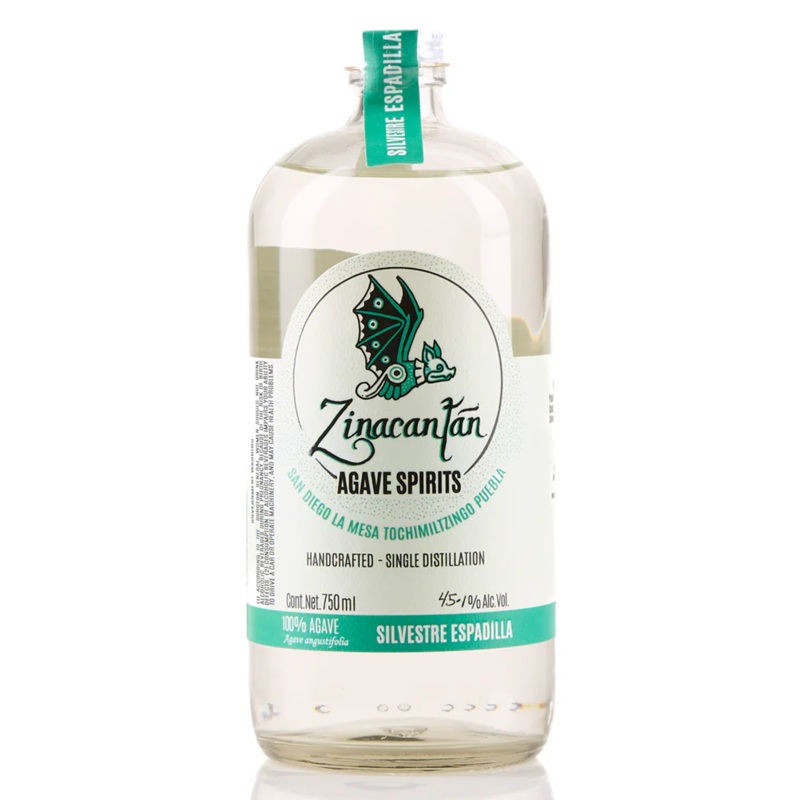Zinacantan Sivestre Espadilla agave spirit de Tochimiltzingo Puebla MM Fabiola Torrez Monfil 750ml