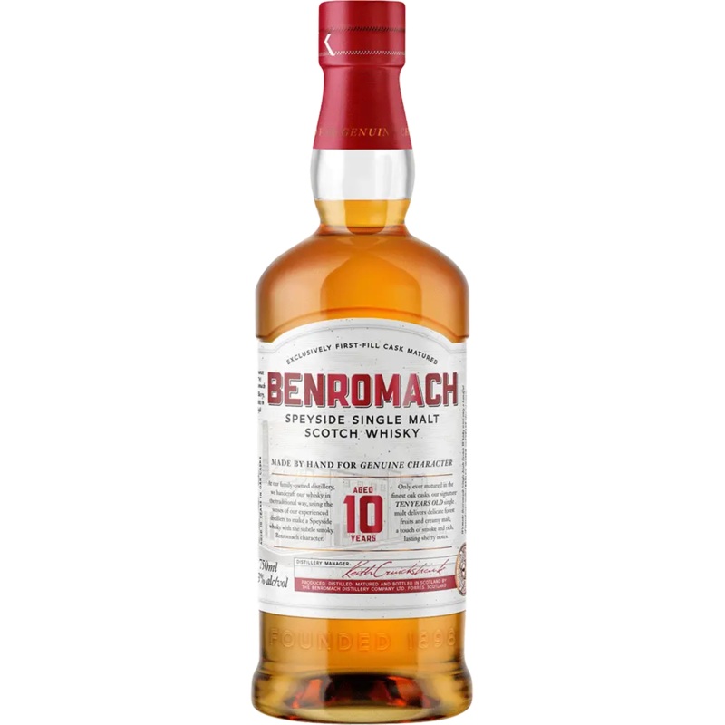 Benromach 10Yr Scotch Whisky 750ml