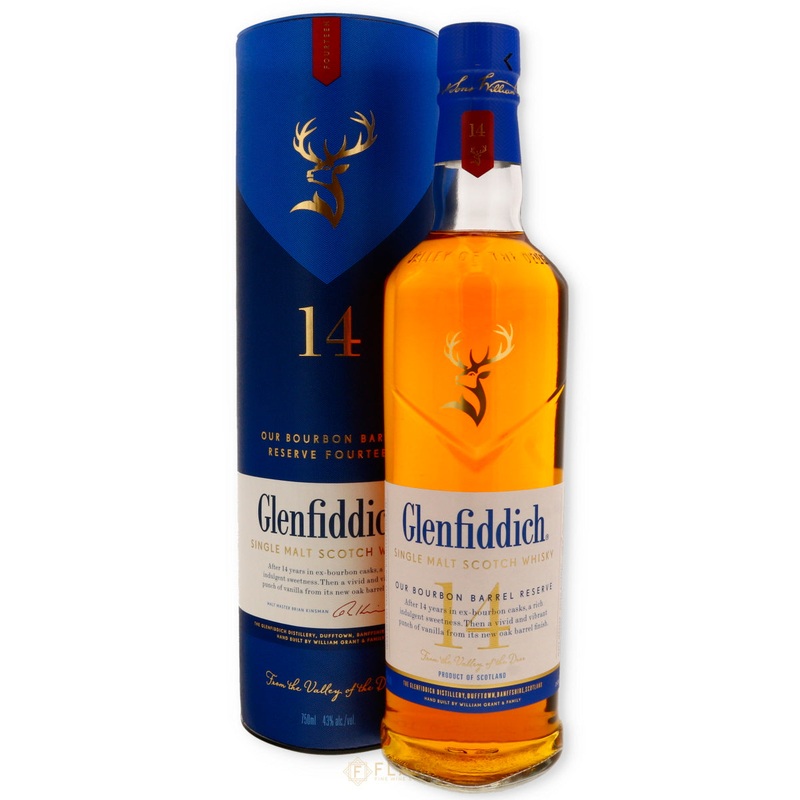 Glenfiddich 14 Year Old Scotch 750ml