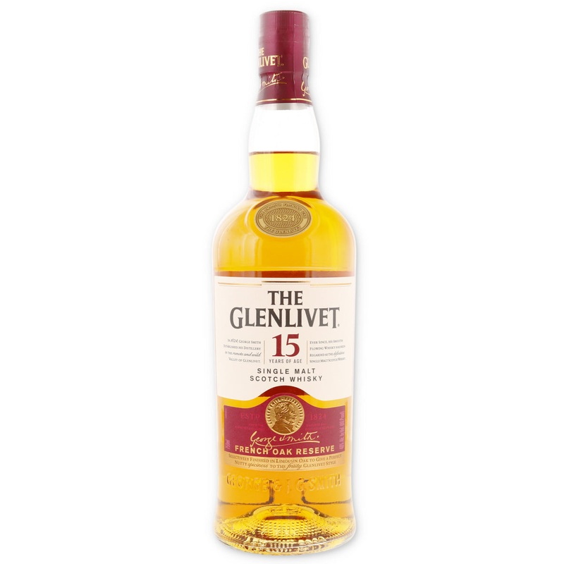 Glenlivet 15 Year Old French Oak Single Malt 750ml