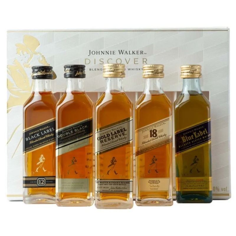 Johnnie Walker Discover 5 X 50ml