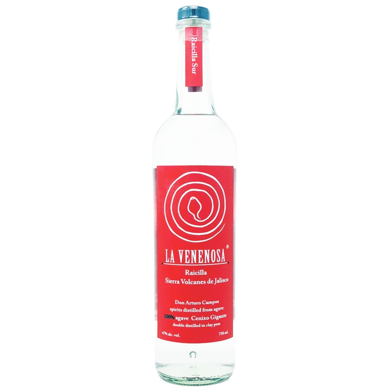 La Venenosa Raicilla Sierra Volcanes de Jalisco 750ml