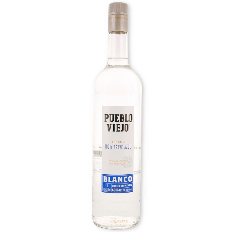 Pueblo Viejo Blanco Tequila 1 Liter