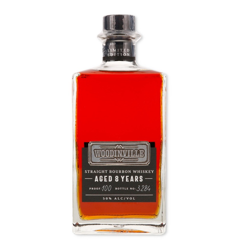 Woodinville Whiskey Co Limited Edition 100 Proof 8 Years Old Straight Bourbon Whiskey