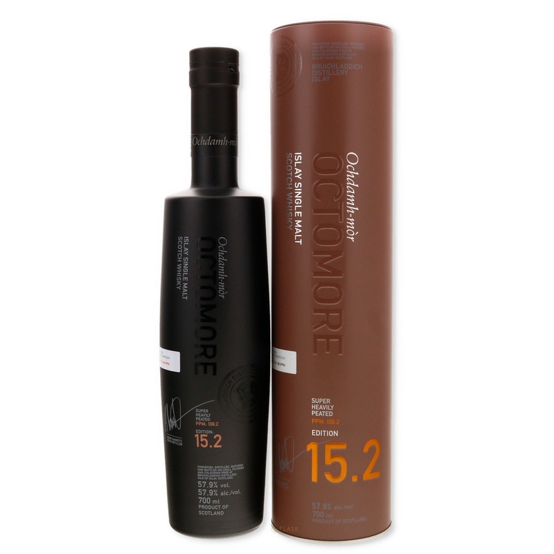 Bruichladdich Octomore Edition 15.2 Super Heavily Peated Single Malt Scotch Whisky 700ml