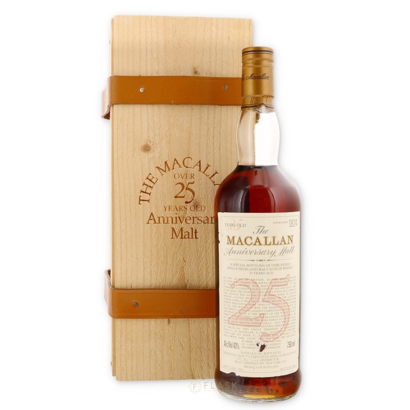Macallan 25 Year Old Anniversary Malt 1970 [Scuffed Label]
