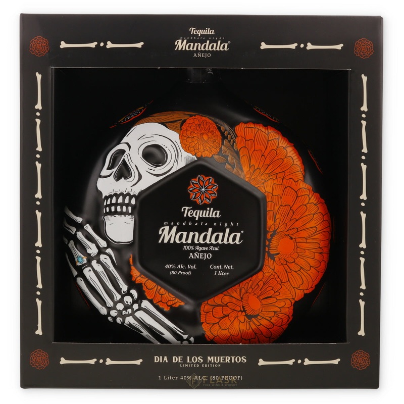 Mandala Tequila Anejo Dia de los Muertos Edition 2025 La Catrina (female)