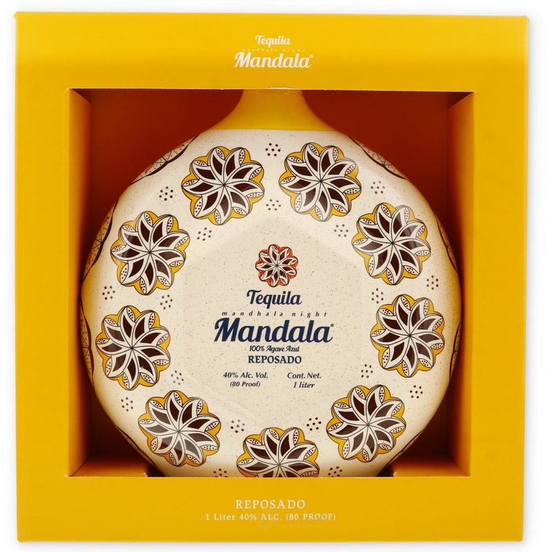 Mandala Tequila Reposado Ceramic 1L