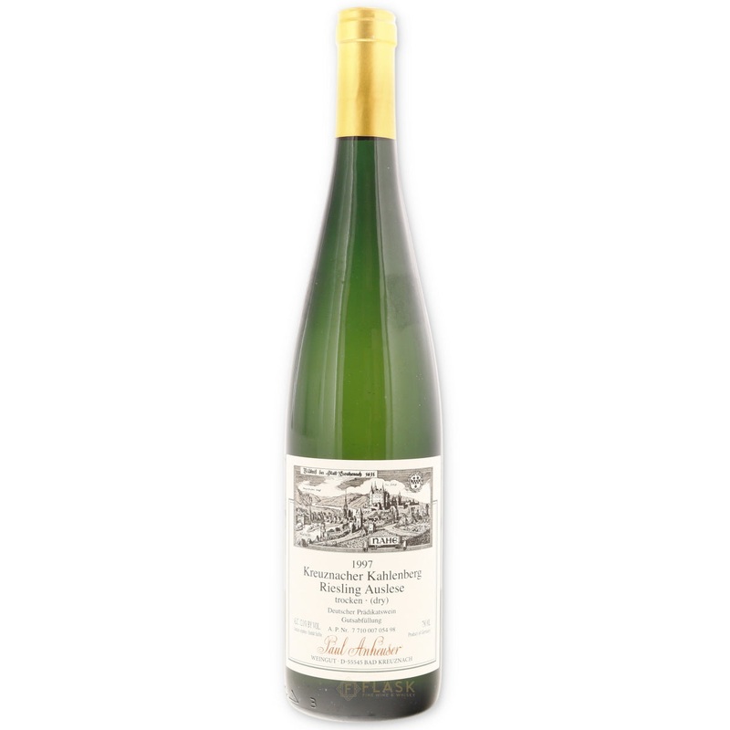 Paul Anheuser Kreuznacher Kahlenberg Riesling Auslese Trocken Dry 1997