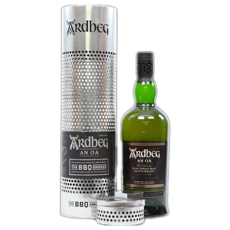 Ardbeg An Oa Scotch Whisky Smoker Gift Set