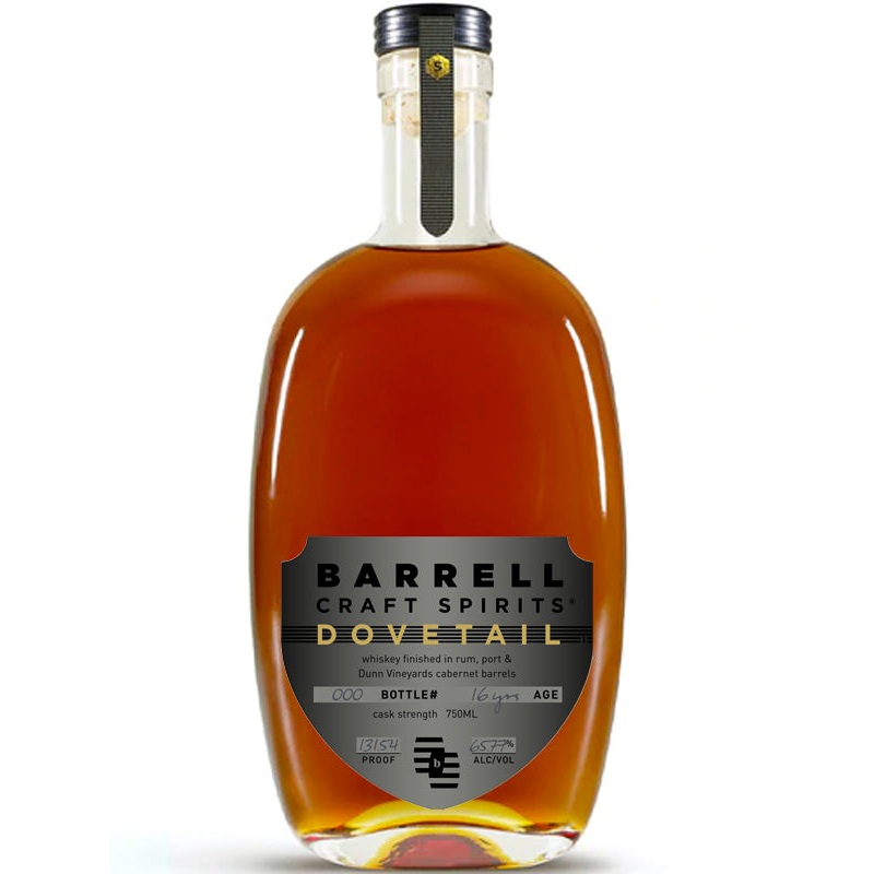 Barrell Craft Spirits Gray Label 16 Year Old Dovetail Whiskey