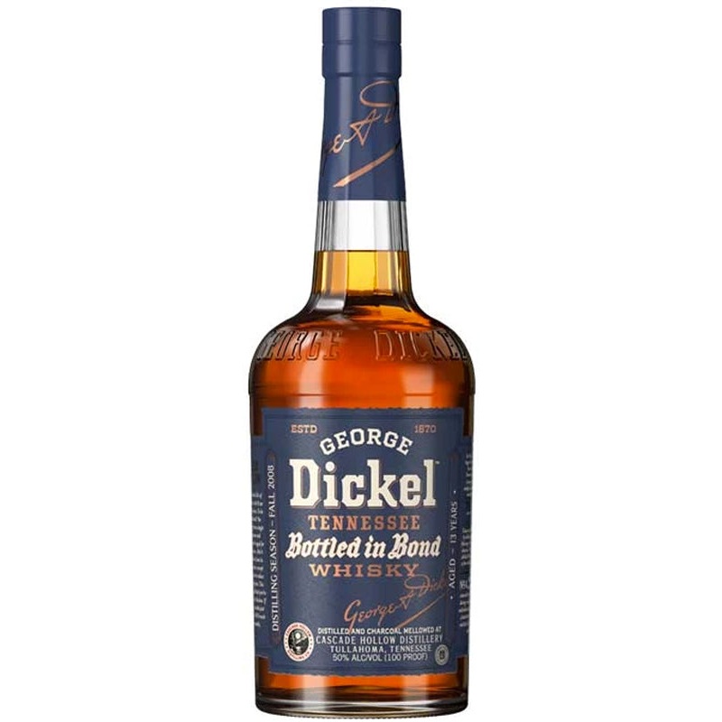 George Dickel Bottled In Bond 13 Year Old Tennessee Whiskey 2008