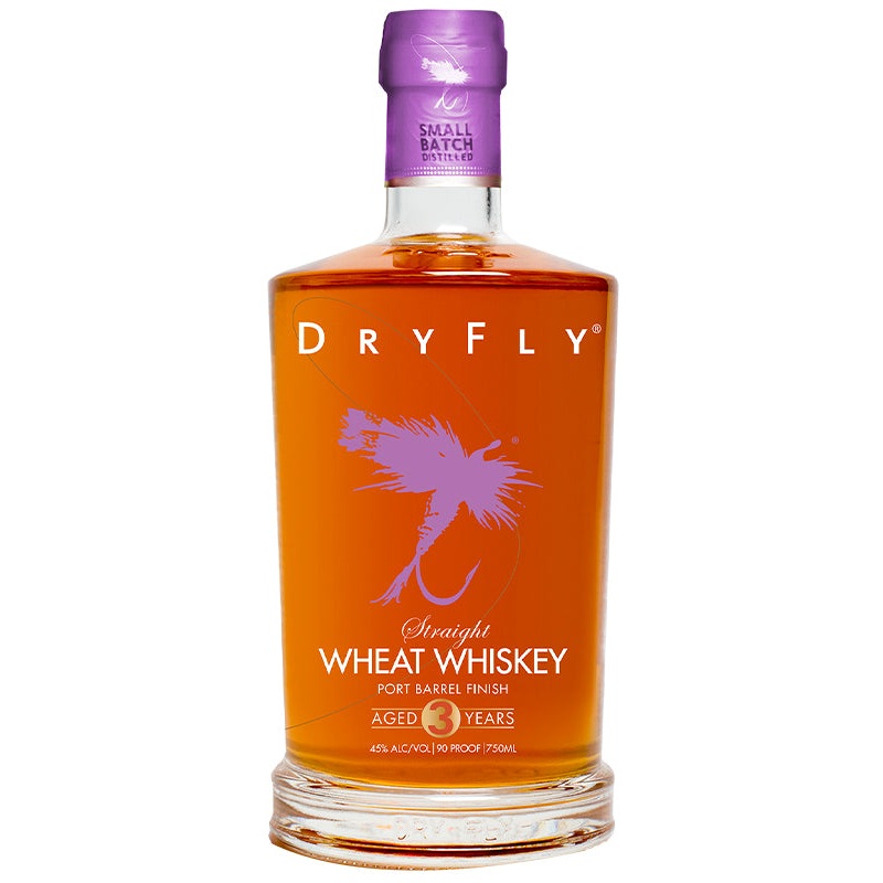 Dry Fly Port Barrel Finish Wheat Whiskey