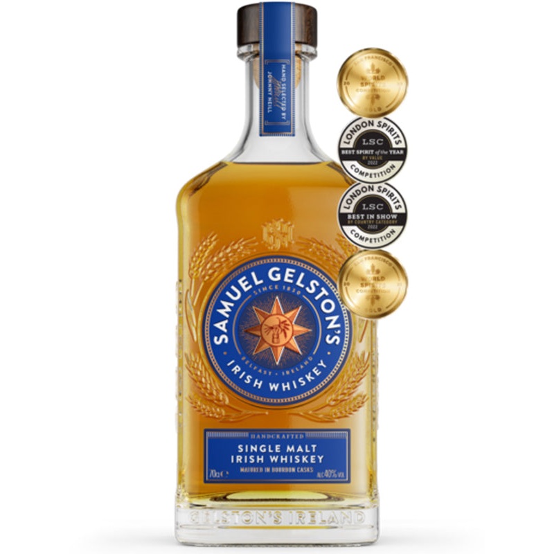 Samuel Gelstons Single Malt Irish Whiskey