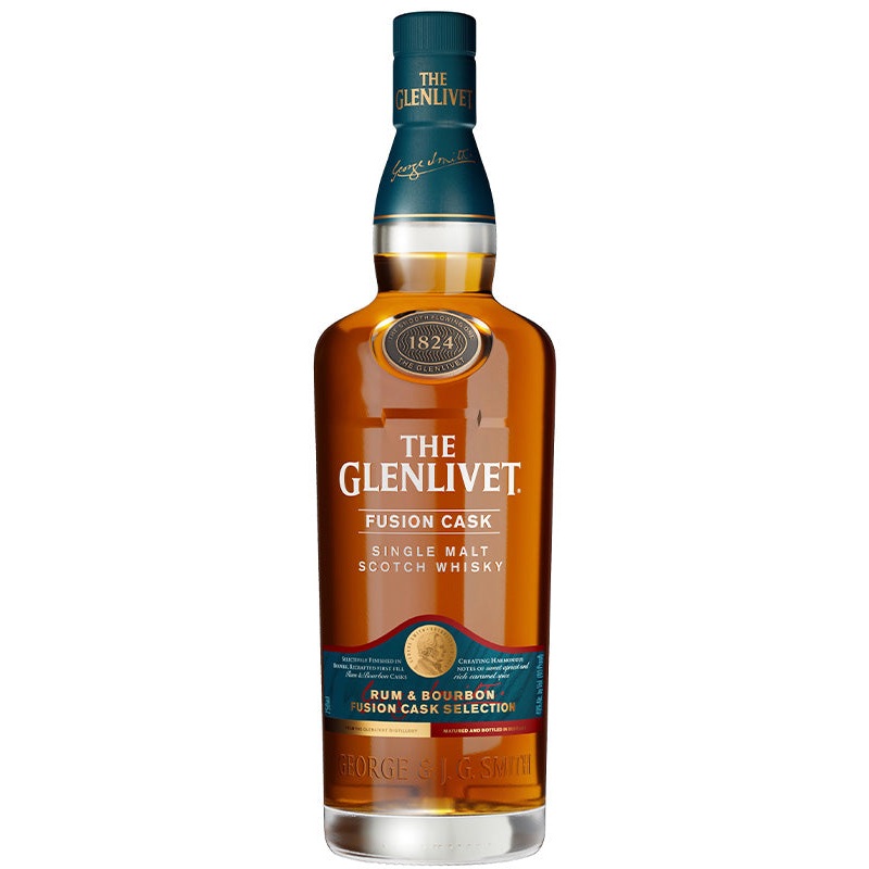 The Glenlivet Fusion Cask Rum & Bourbon Fusion Cask Selection
